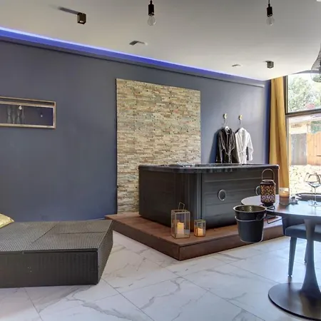Blue Jacuzzi